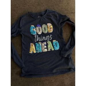 Nwot Girls Sequin Long Sleeve